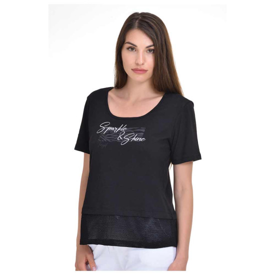 Target Γυναικεία κοντομάνικη μπλούζα Single Jersey & Mesh "Sparkle" Target Γυναικεία κοντομάνικη μπλούζα Single Jersey & Mesh "Sparkle"